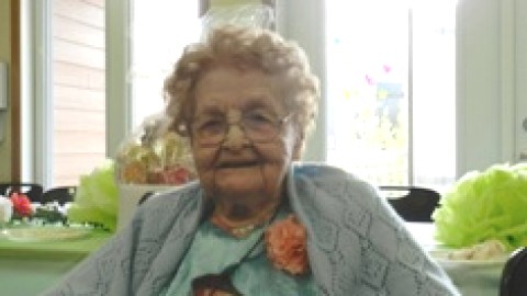 Yvonne Leclerc fête ses 104 ans