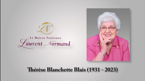 Thérèse Blanchette Blais (1931 - 2023)