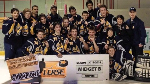 Les Alliés midgets B2 de Montmagny ont gagné la finale des séries de la Ligue Chaudière Rive-Sud Etchemins