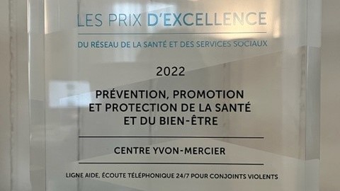 Le Centre Yvon Mercier est lauréat du Gala d’excellence du réseau de la santé et des services sociaux