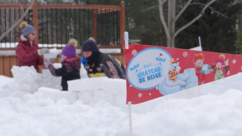 Le Défi château de neige est retour en Chaudière-Appalaches