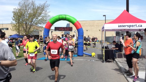 Participation phénoménale à la course de l'anse de La Pocatière première la première édition