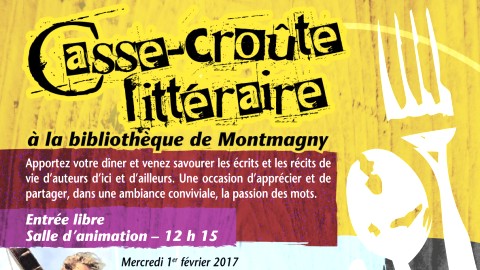 	            	 Les casse-croûte littéraires sont de retour en 2017 à la bibliothèque de Montmagny	            