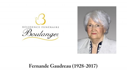 Fernande Gaudreau (1928 - 2017)