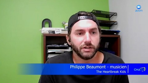 Entrevue - Philippe Beaumont, musicien - The Heartbreak Kids - 14 août 2024