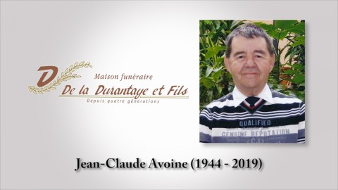 Jean-Claude Avoine (1944 - 2019)