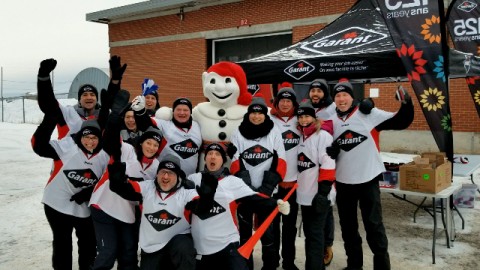 Le bonhomme Carnaval visite Garant pour le lancement des festivités entourant son 125e anniversaire