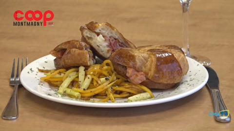 Chronique culinaire IGA - Croissant au pancetta, brie et champignons - 12 novembre 2020