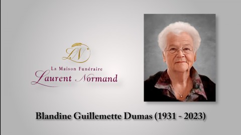 Blandine Guillemette Dumas (1931 - 2023)
