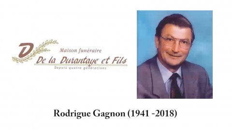 Rodrigue Gagnon (1941 - 2018)