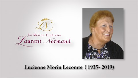 Lucienne Morin Lecomte (1935 - 2019)