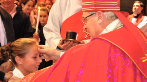 Sacrement de la Confirmation pour les jeunes de La Pocatière et de Saint-Onésime