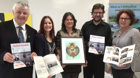 Un livre souvenir pour le 225e anniversaire de Saint-André