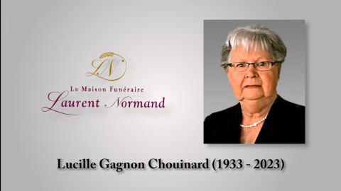 Lucille Gagnon Chouinard (1933 - 2023)