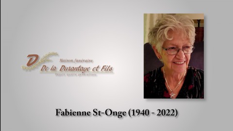 Fabienne St-Onge (1940 - 2022)