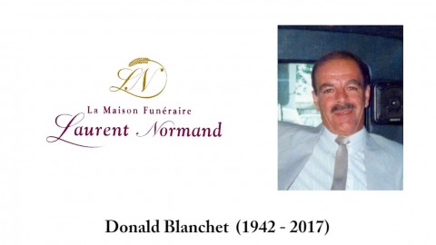 Donald Blanchet (1942 - 2017)