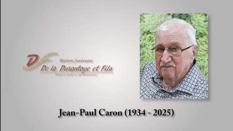 Jean-Paul Caron (1934 - 2025)