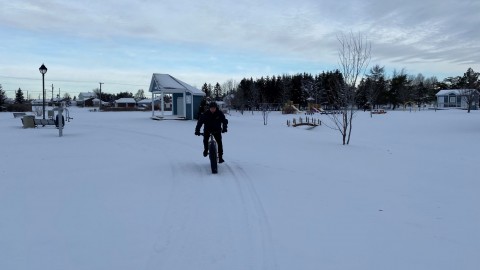 Une piste de fatbike fait son apparition à Saint-Pamphile