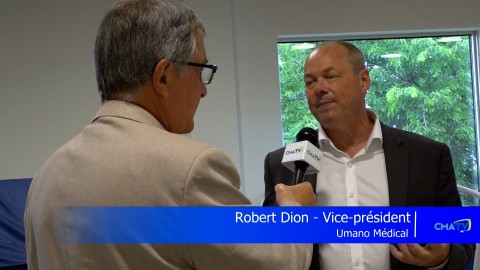 Entrevue - Robert Dion, vice-président d'Umano Médical - 2 juillet 2024