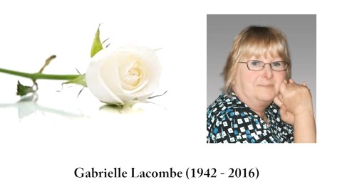 Gabrielle Lacombe (1942 - 2016)