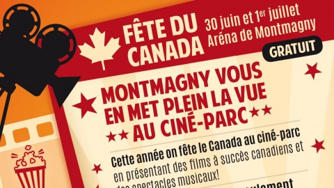 La célébration de la fête du Canada au ciné-parc crée tout un engouement à Montmagny!