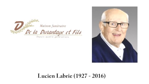 Lucien Labrie (1927 - 2016)