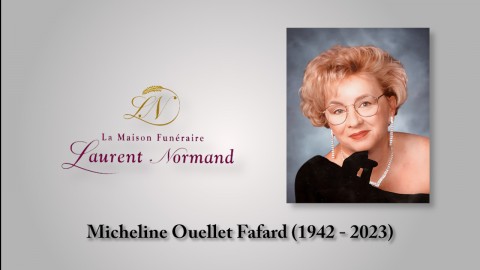 Micheline Ouellet Fafard (1942 - 2023)
