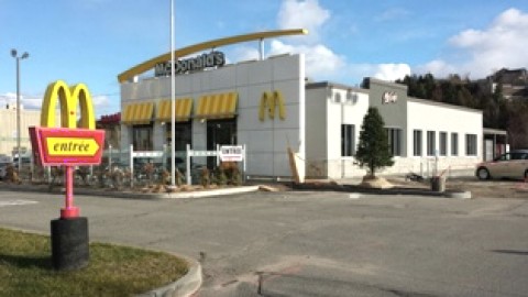 Rénovations et améliorations au restaurant McDonald de La Pocatière