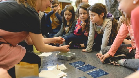 Programme d’éducation artistique et de développement social en cours 