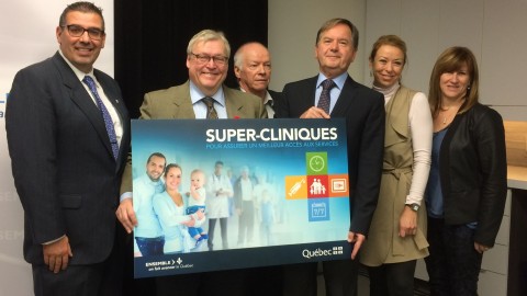 La première super-clinique de la région de Chaudière-Appalaches est officiellement annoncée