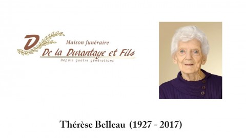 Thérèse Belleau (1927 - 2017)