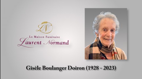 Gisèle Boulanger Doiron (1928 - 2023)
