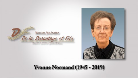 Yvonne Normand (1945 - 2019)