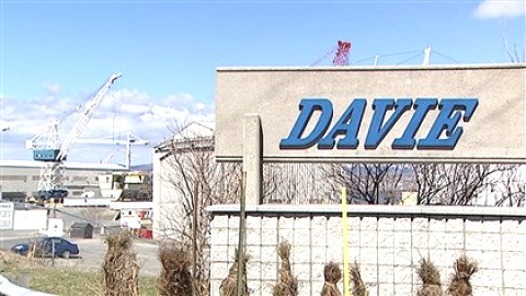 122 emplois perdus à la Davie