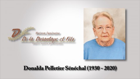 Donalda Pelletier Sénéchal (1930 - 2020)