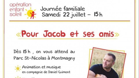 Une journée familiale organisée pour Jacob et ses amis