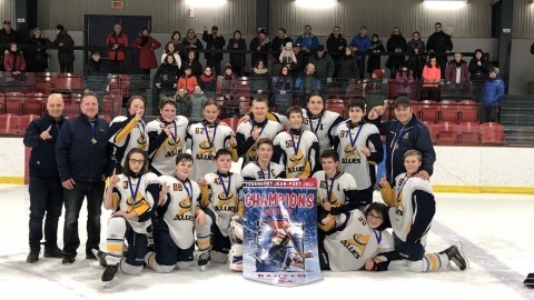 Les Alliés gagnent au tournoi bantam de Saint-Jean-Port-Joli