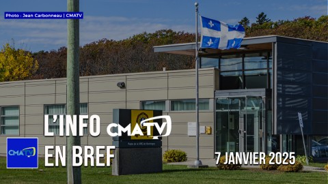 	            	L'Info CMATV en bref du 7 janvier 2025	            