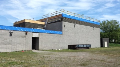 Travaux à l'école Bon Pasteur de L'Islet