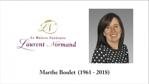 Marthe Boulet (1961 - 2018)