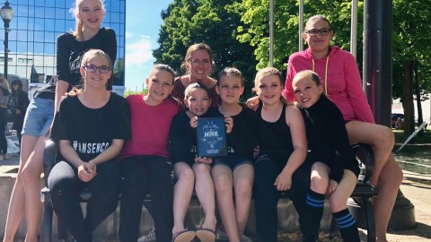 Les danseuses de Magny-Danse performent à Trois-Rivières