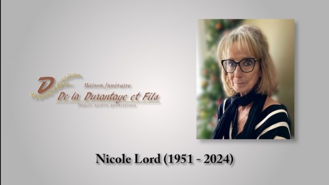 Nicole Lord (1951 - 2024)