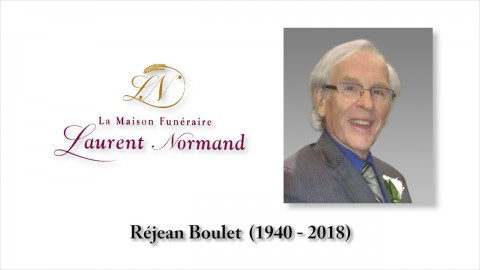 Réjean Boulet (1940 - 2018)