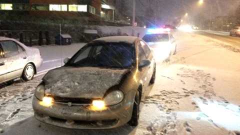 Collision sur le chemin Poirier à Montmagny