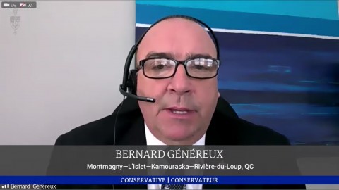 Bernard Généreux se rallie à la motion conservatrice exigeant la formation d’un Comité spécial sur les relations canado-américaines