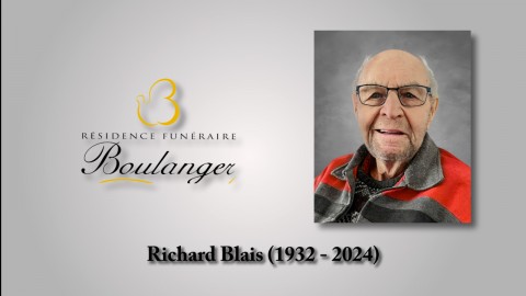 Richard Blais (1932 - 2024)