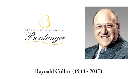 Raynald Collin (1944 - 2017)