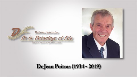 Dr Jean Poitras (1934 - 2019)