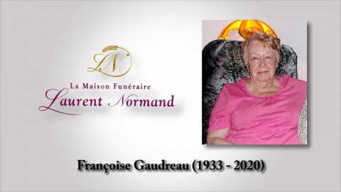 Françoise Gaudreau (1933 - 2020)