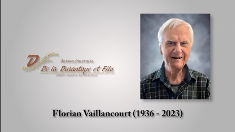 Florian Vaillancourt (1936 - 2023)